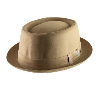 chapeau porkpie denim Pork Pie Cloth