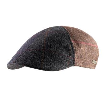 casquette plate oreillette Olbia Tweed