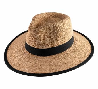 chapeau raphia large Diane Raphia