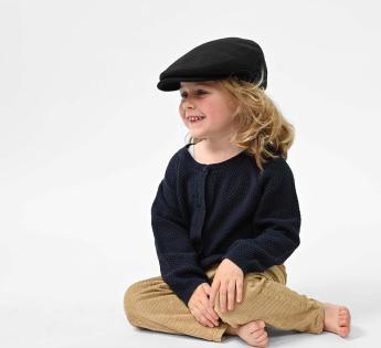 Casquette plate enfant hiver Little Felt Flatcap 